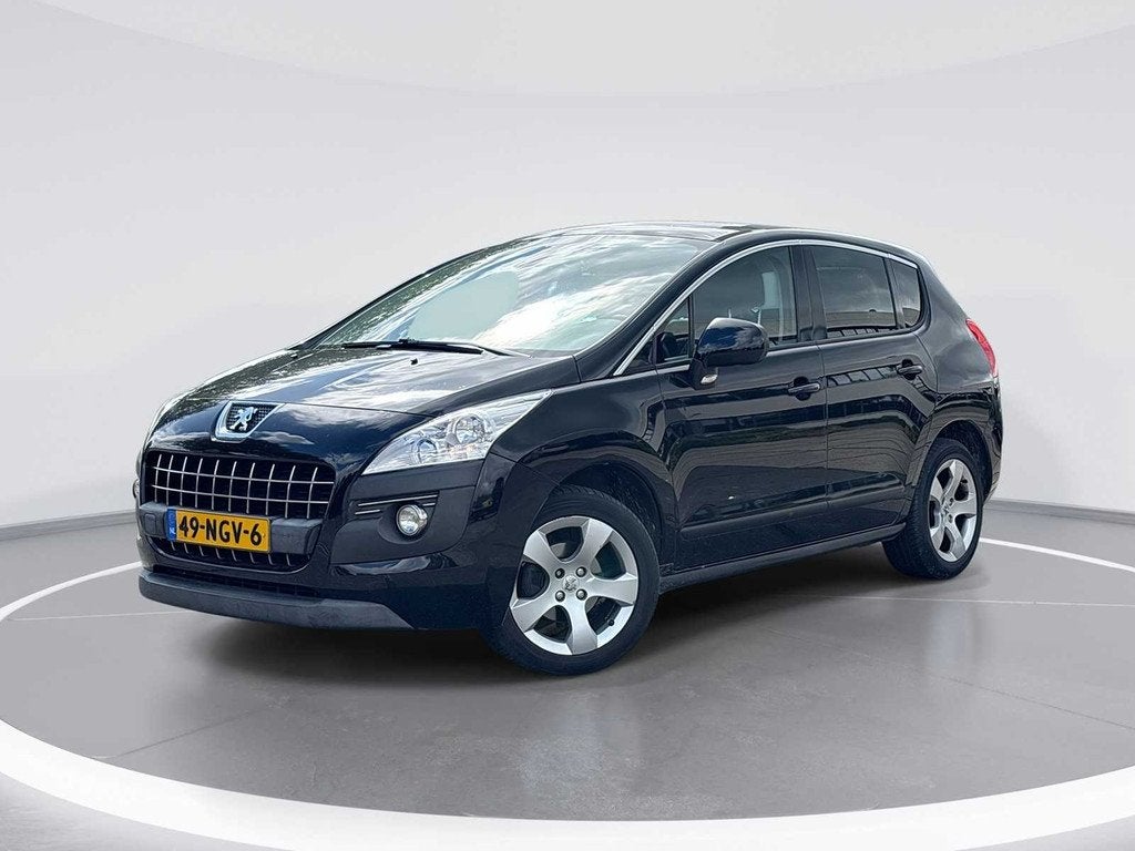Peugeot 3008 1.6 VTi ST 2010 | 49-NGV-6, Auto's, Voorwielaandrijving, Gebruikt, 4 cilinders, Zwart