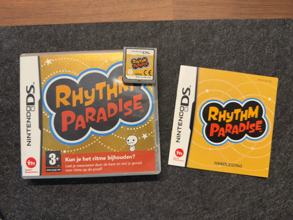 Nintendo DS Rhythm Paradise!, Spelcomputers en Games, Muziek, 1 speler, Ophalen of Verzenden, Zo goed als nieuw