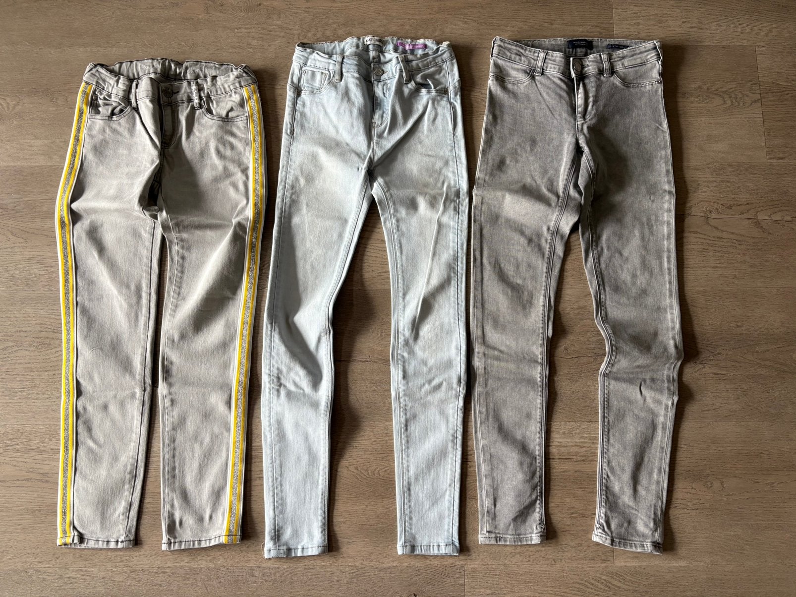 3 meisjes jeans 164, Ophalen of Verzenden, Gebruikt, Meisje, Broek