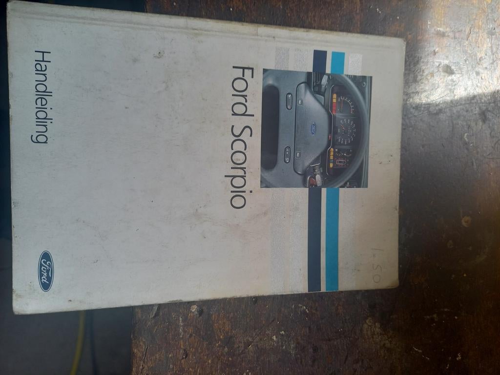 Handleiding FORD SCORPIO  1989 NL, Ophalen of Verzenden