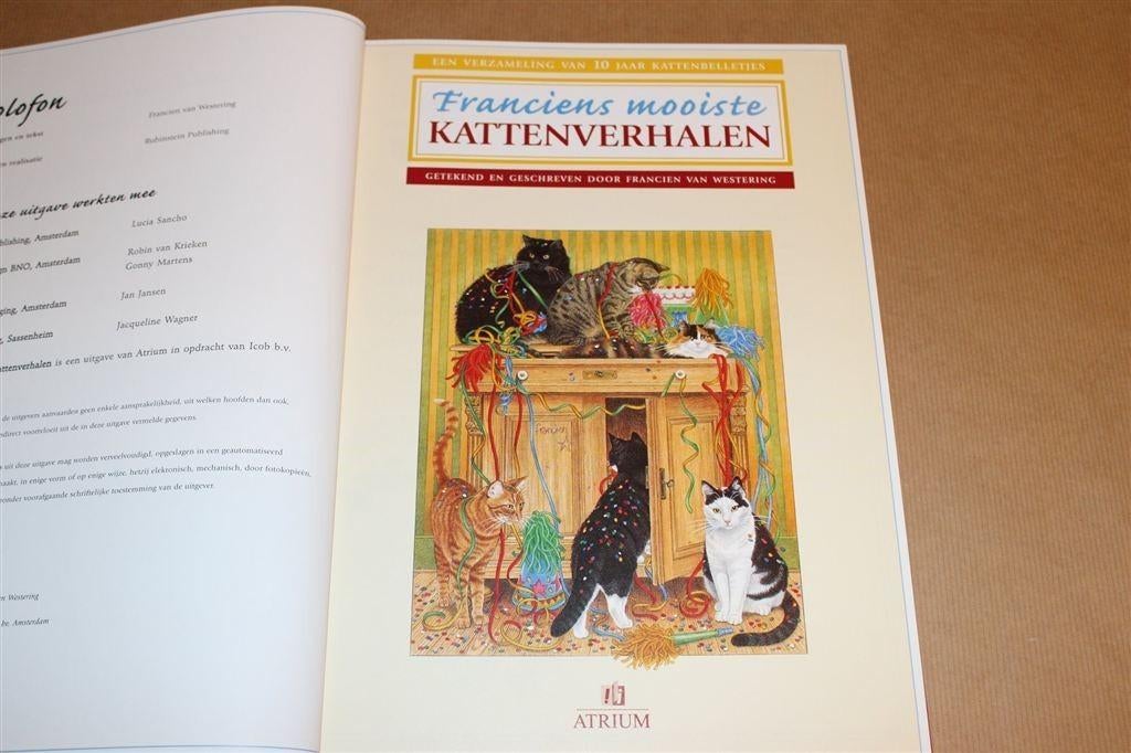 Franciens Mooiste Kattenverhalen — 10 Jaar Kattenbelletjes, Boeken, Ophalen of Verzenden, Gelezen, Katten