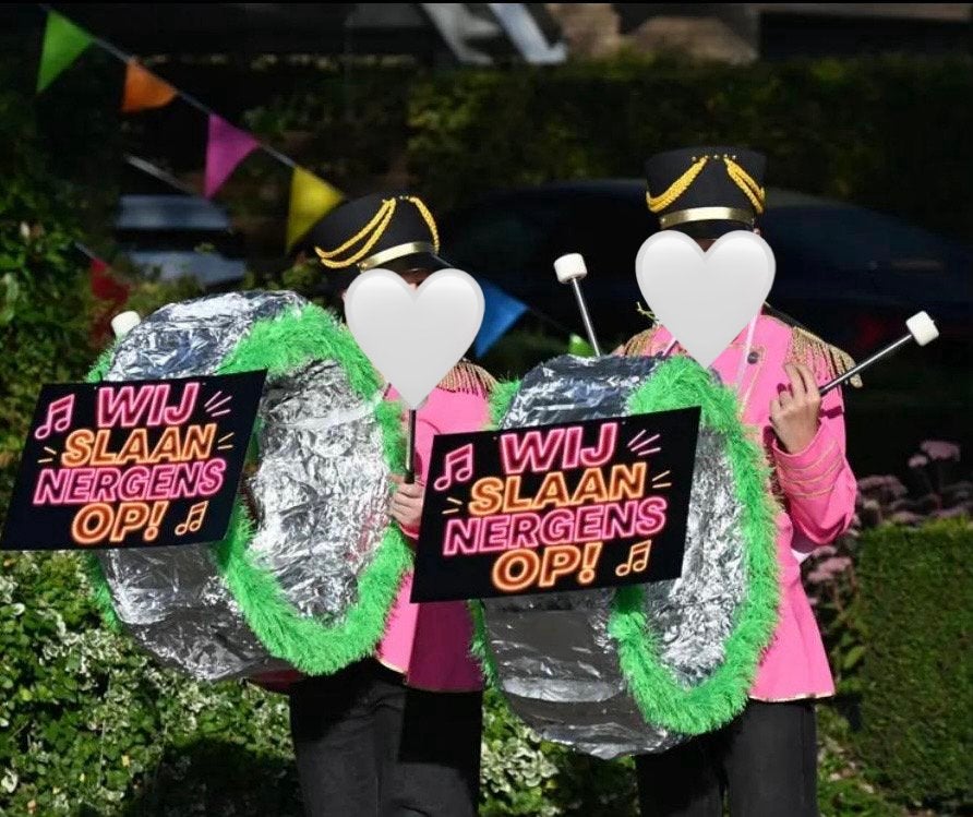 Carnaval Optocht complete set!, Ophalen, Zo goed als nieuw, Overige typen