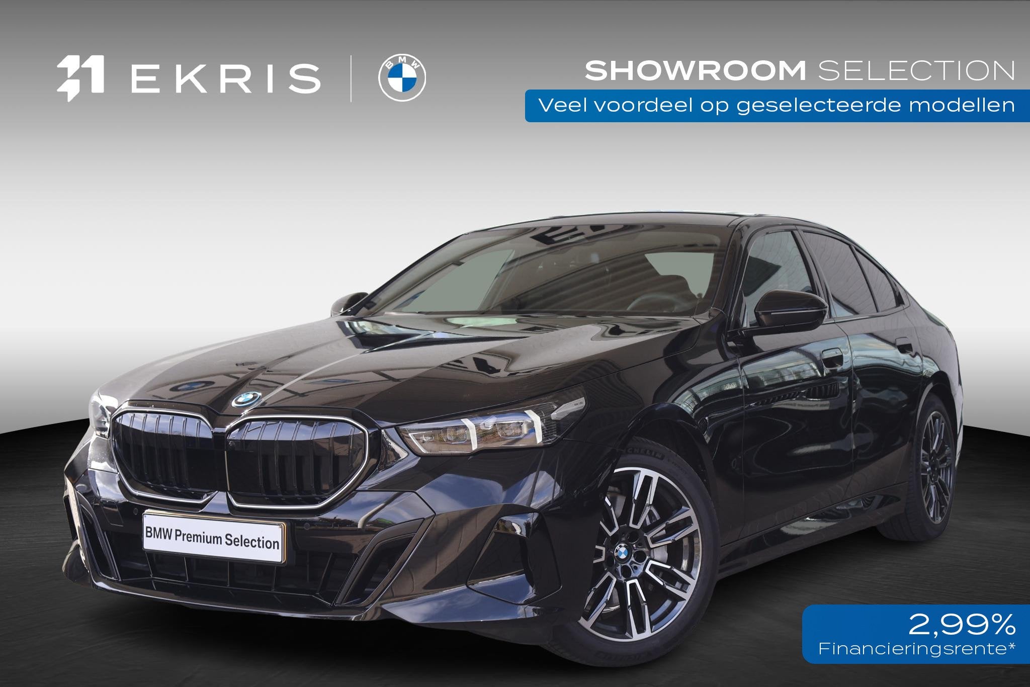 BMW i5 eDrive40 | SOH 100% | Cruise Control Adaptief met Sto, Automaat, 2095 kg, Achterwielaandrijving, 510 min