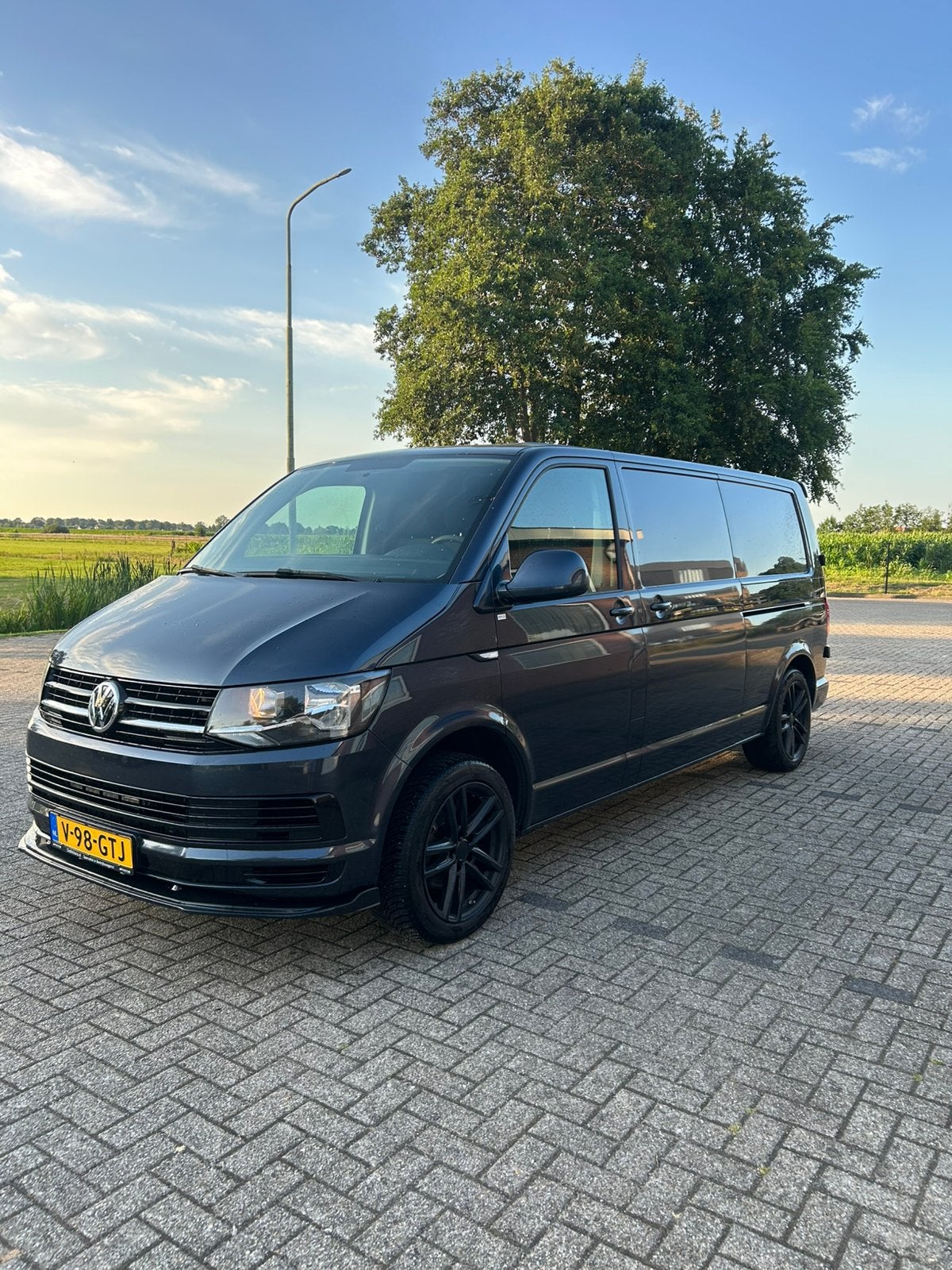 Volkswagen Transporter T6 Dubbele Schuifdeuren, 13 km/l, Volkswagen, Zwart, Diesel