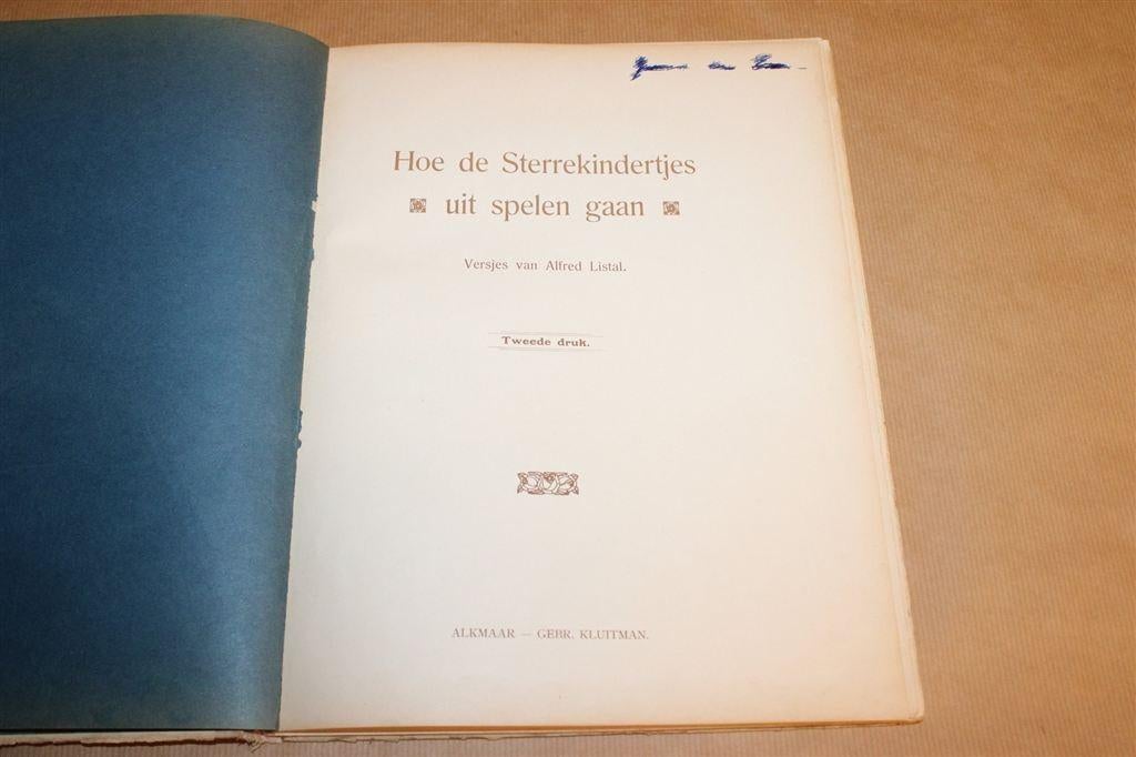 Het Sterrekindertjes Prentenboek — Antieke Uitgave [1915], Ophalen of Verzenden, Gelezen