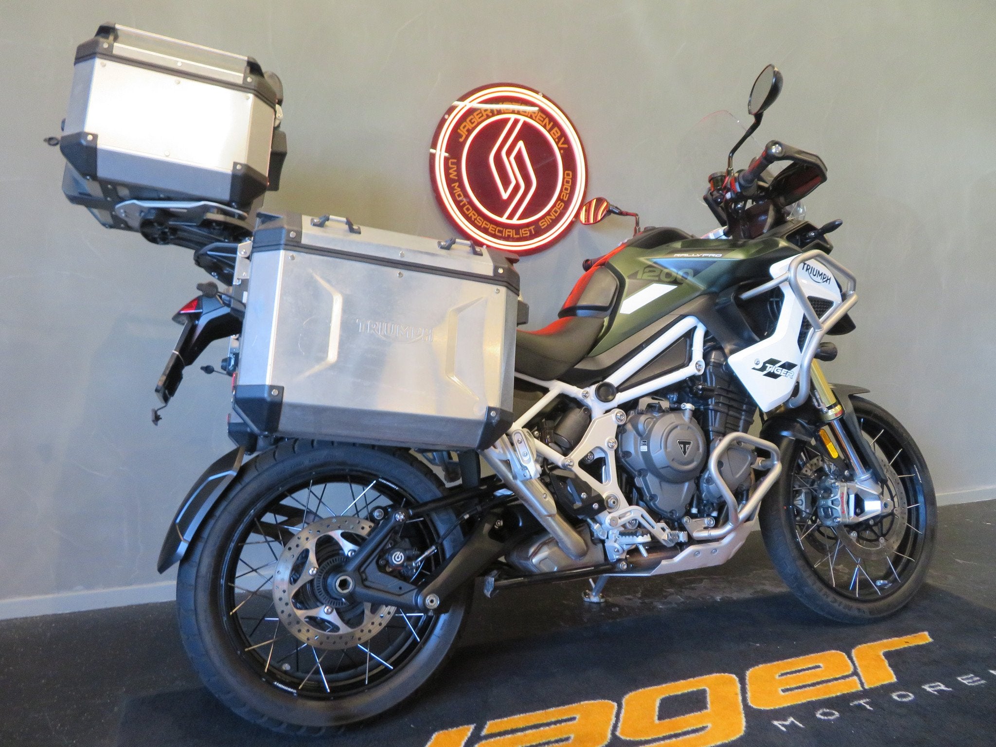 Triumph Tiger 1200 RALLY PRO KOFFERS HISTOR, 1160 cc, Bedrijf, Toermotor