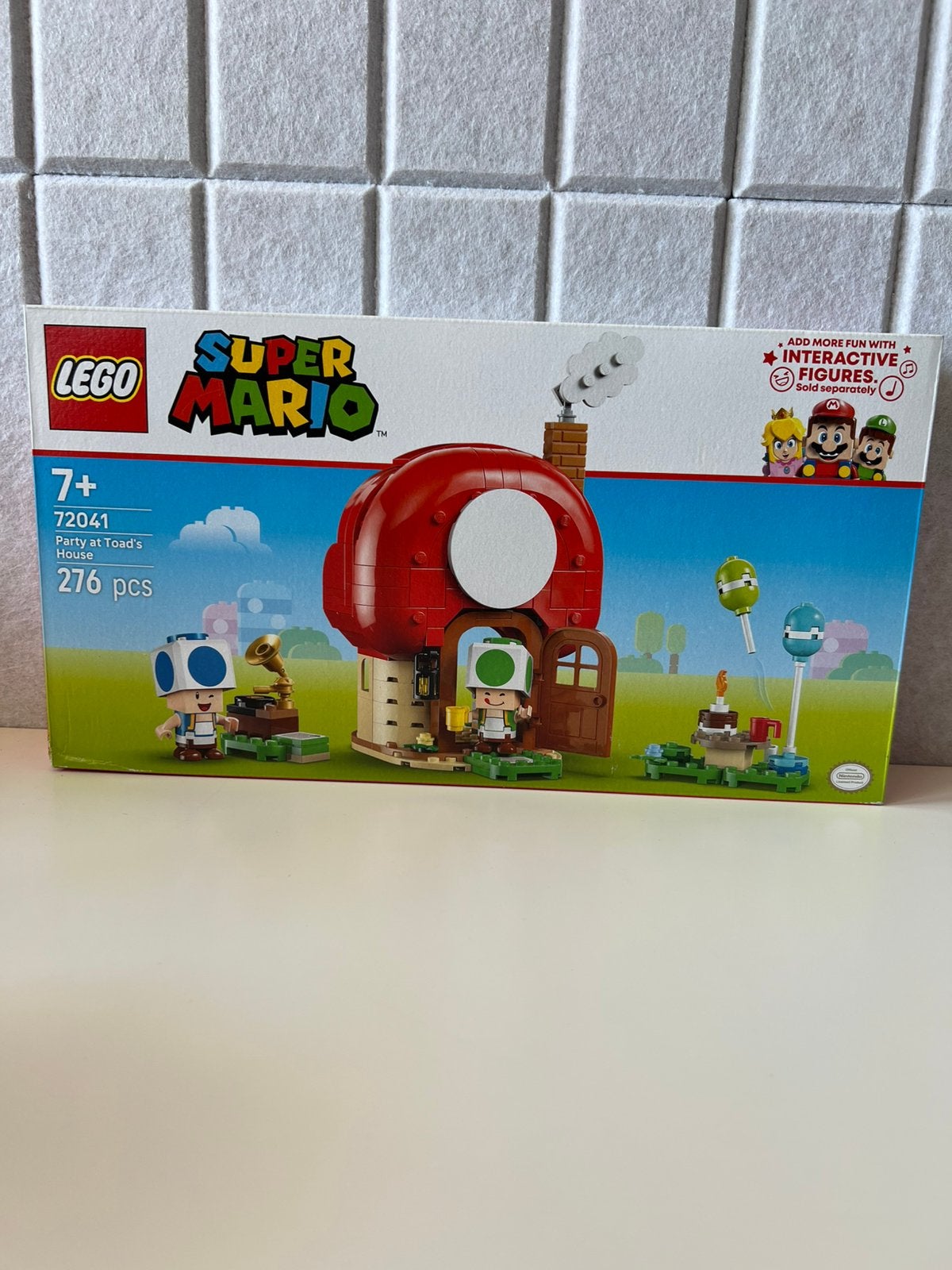 LEGO Super Mario 72041 Feestje bij Toads Huis – Nieuw, Ophalen of Verzenden, Zo goed als nieuw
