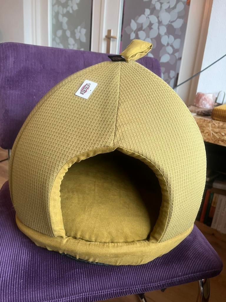 Kattenmand stof, Dieren en Toebehoren, Kattenmanden, Ophalen of Verzenden, Zo goed als nieuw, Pluche