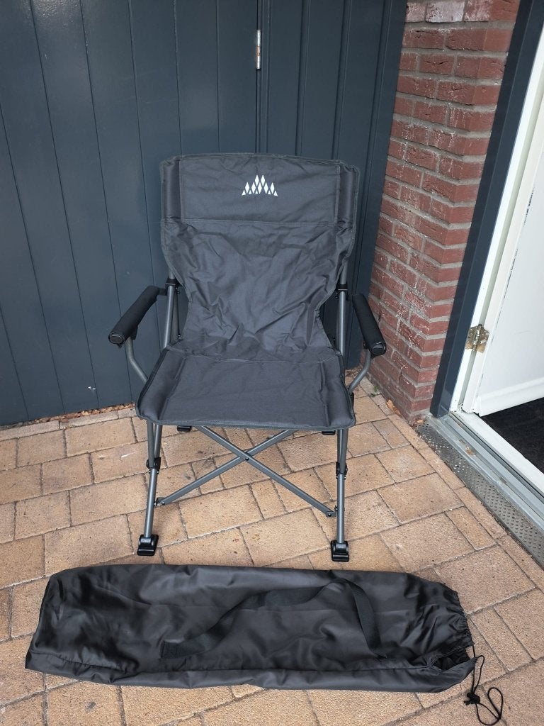 Vouwstoel Obelink, Caravans en Kamperen, Kampeermeubelen, Zo goed als nieuw, Campingstoel, Ophalen