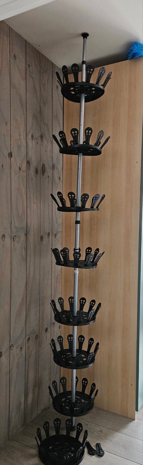 Schoenen rek carrousel schoenenrek 48 paar, Ophalen of Verzenden, Gebruikt