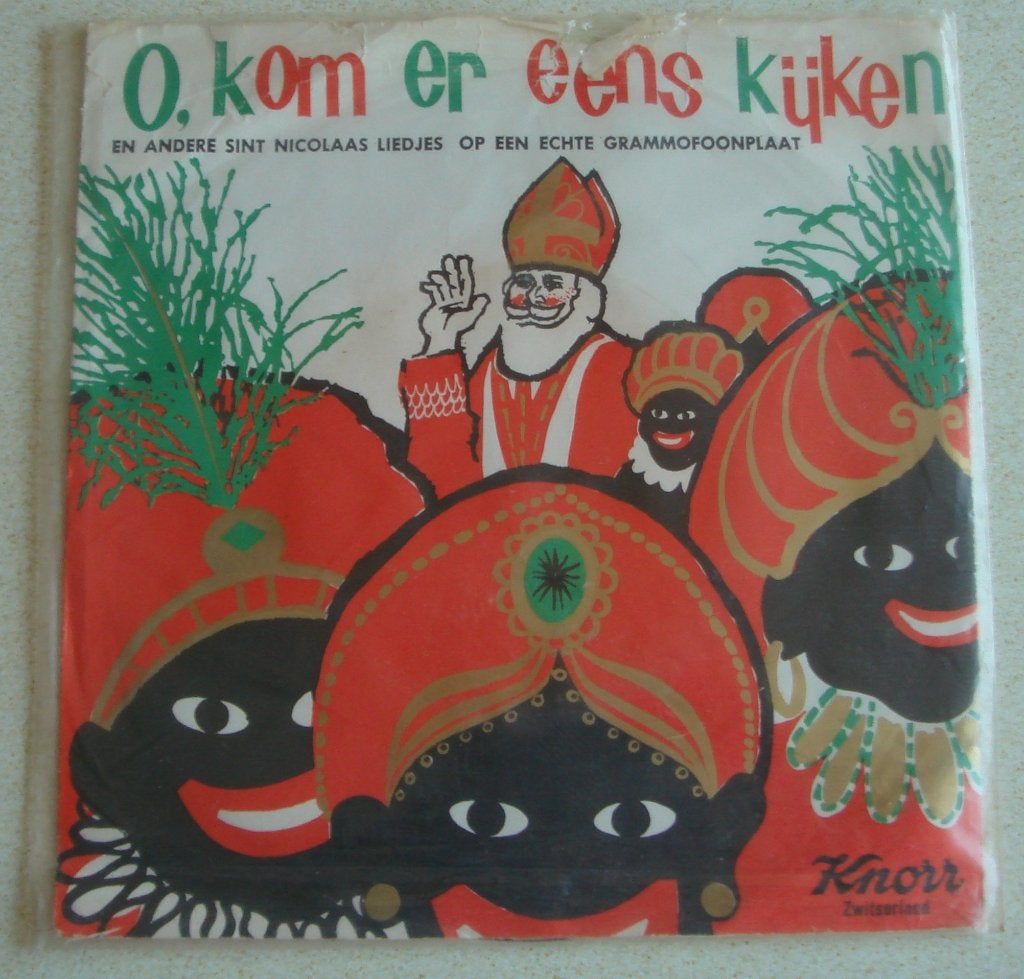 oud sinterklaas singletje reclame Knorr € 3,50, Ophalen of Verzenden, Gebruikt