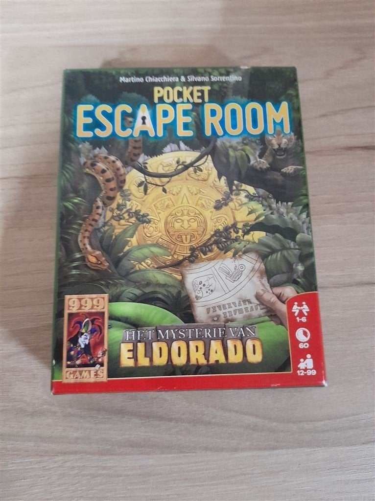 Pocket Escape room - Het mysterie van eldorado - 999 games -