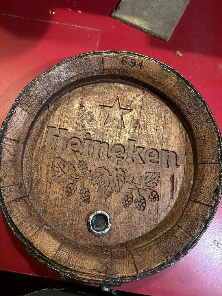 Heineken bord, Verzamelen, Ophalen, Zo goed als nieuw, Reclamebord