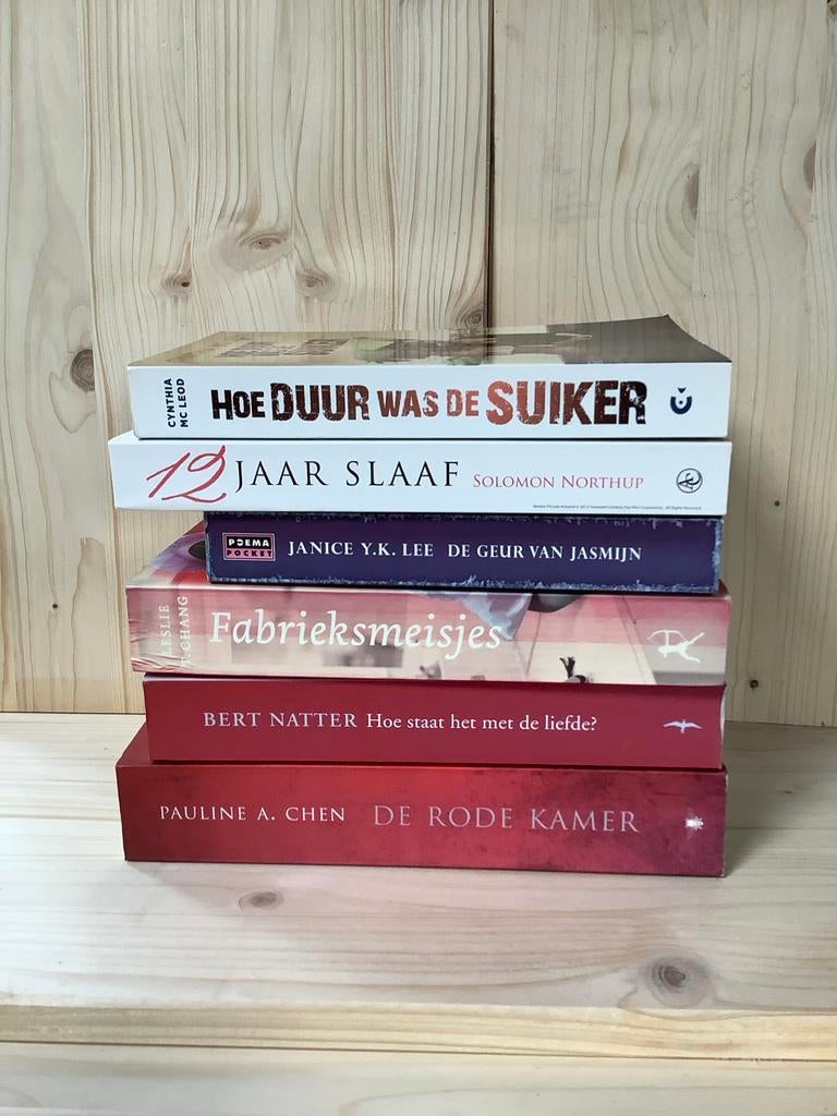 Boekenpakket: Hoe Duur Was De Suiker, 12 Jaar Slaaf en meer, Boeken, Ophalen, Gelezen