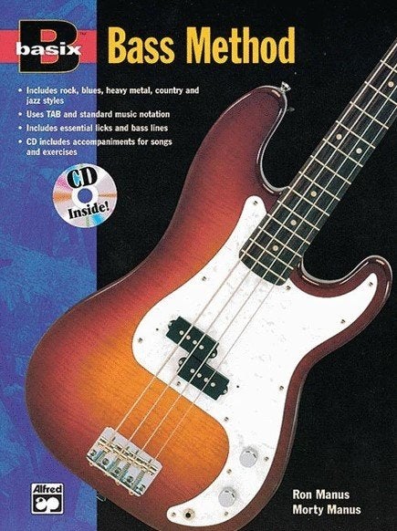 lesboek basgitaar-Basix Bass Method +cd, Ophalen of Verzenden, Les of Cursus, Overige genres, Basgitaar