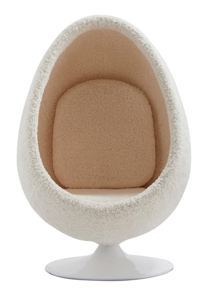 York egg pod DD loung stoel -nieuw-, Stof, 100 tot 125 cm, Nieuw, Ophalen of Verzenden