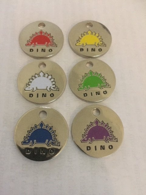 winkelwagenmuntjes serie 6 dino's, Verzamelen, Ophalen of Verzenden