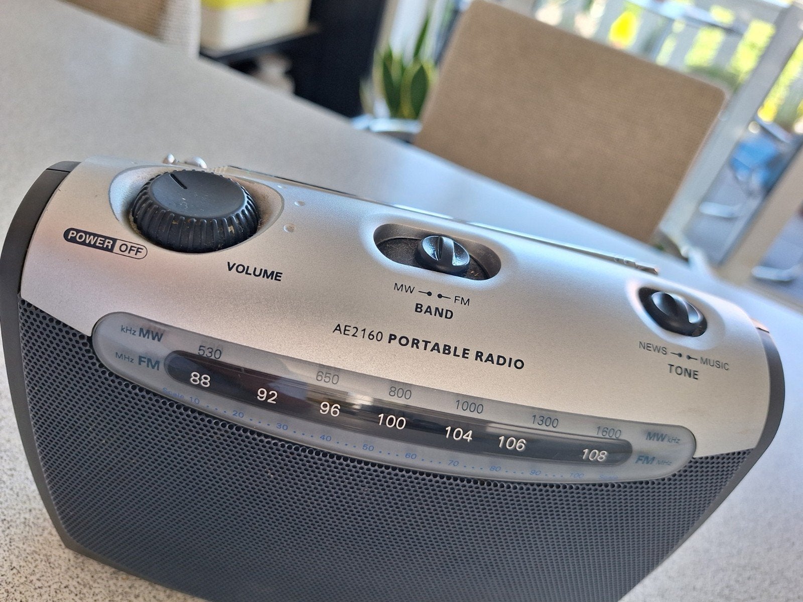 Philips portable  radio . 100% gaaf*, Ophalen, Zo goed als nieuw
