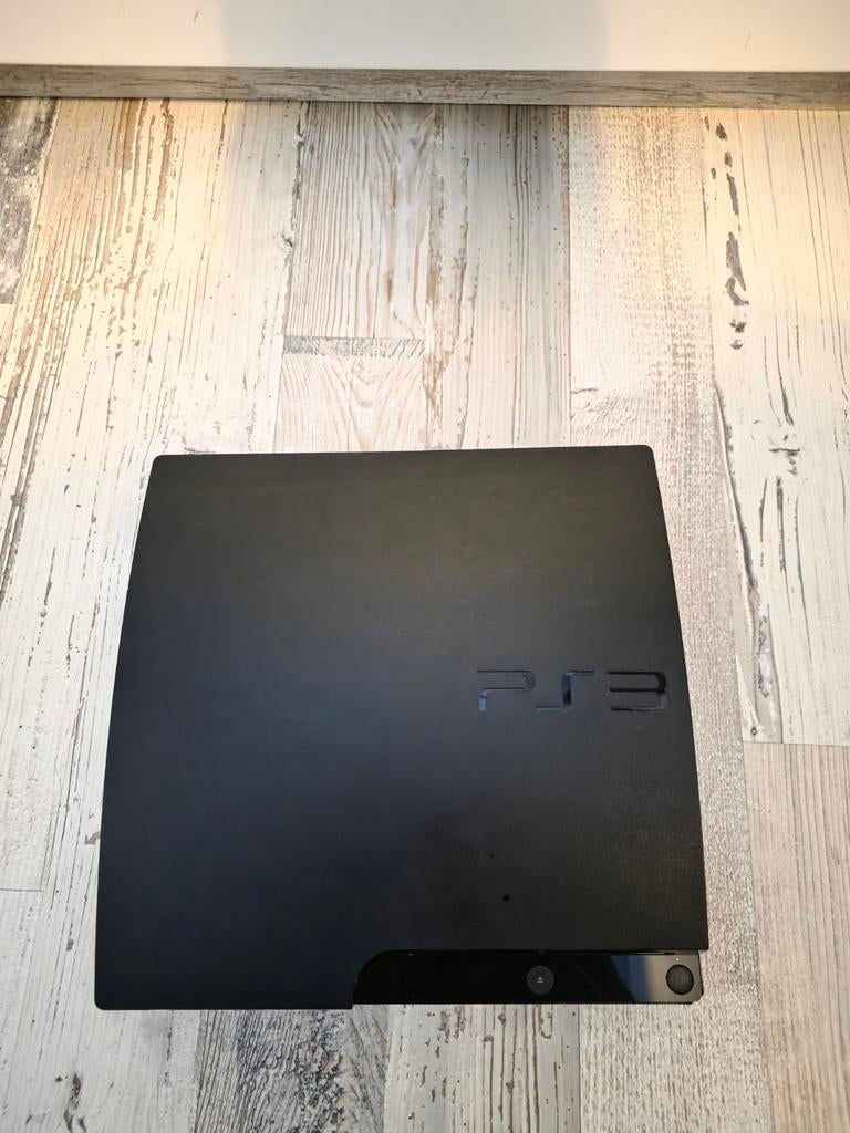 Playstation 3 Slim, Spelcomputers en Games, Gebruikt, Ophalen of Verzenden, Zonder controller, 120 GB