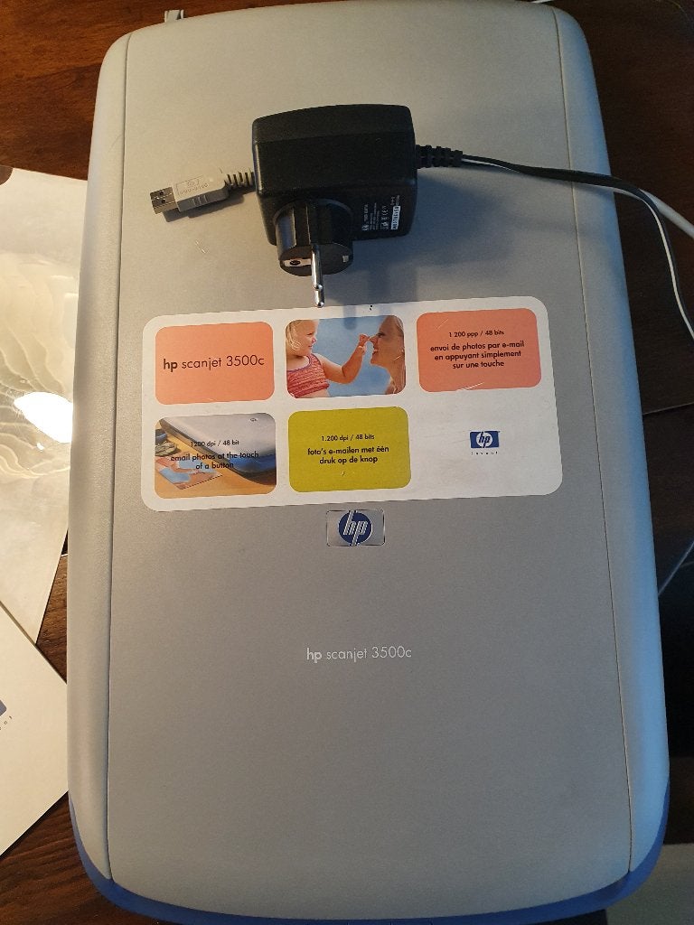 Scanjet Hp 3500 C, Ophalen, Zo goed als nieuw, Flatbedscanner, HP
