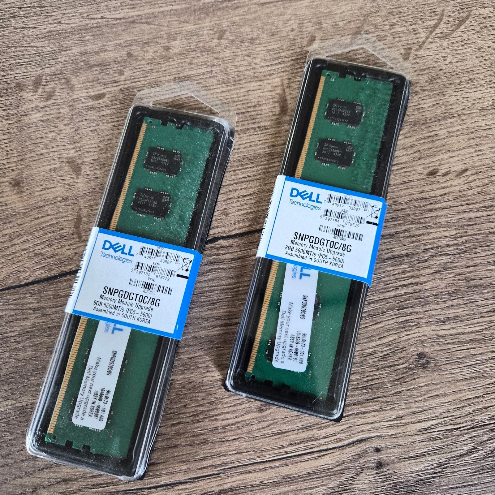 Dell 2x 8GB (16GB) DDR5 5600MHz RAM Geheugenmodule