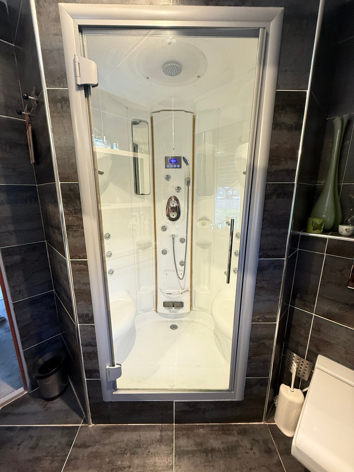 Inbouw stoomdouche cabine, Ophalen, Zo goed als nieuw