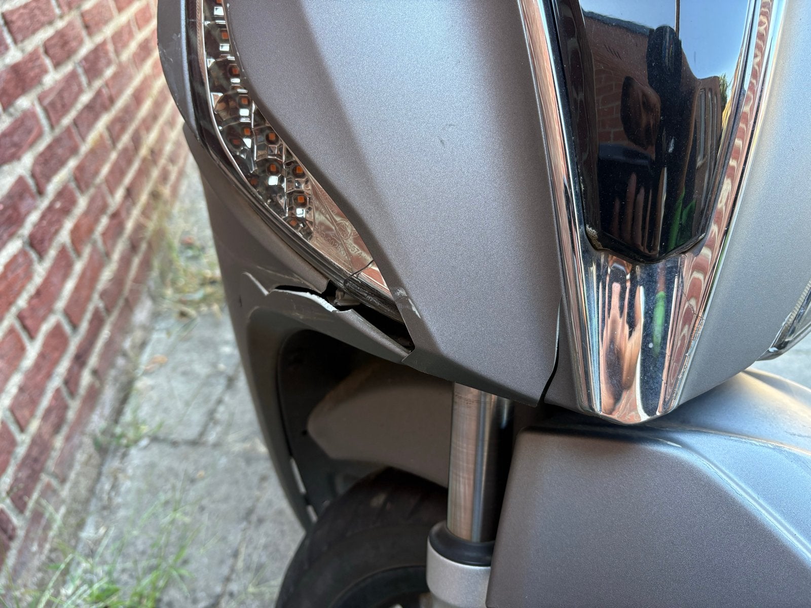 Kymco People S 50i 2020 - Project met schade, Fietsen en Brommers, Scooters | Kymco, Ophalen, Gebruikt, Maximaal 45 km/u, People S