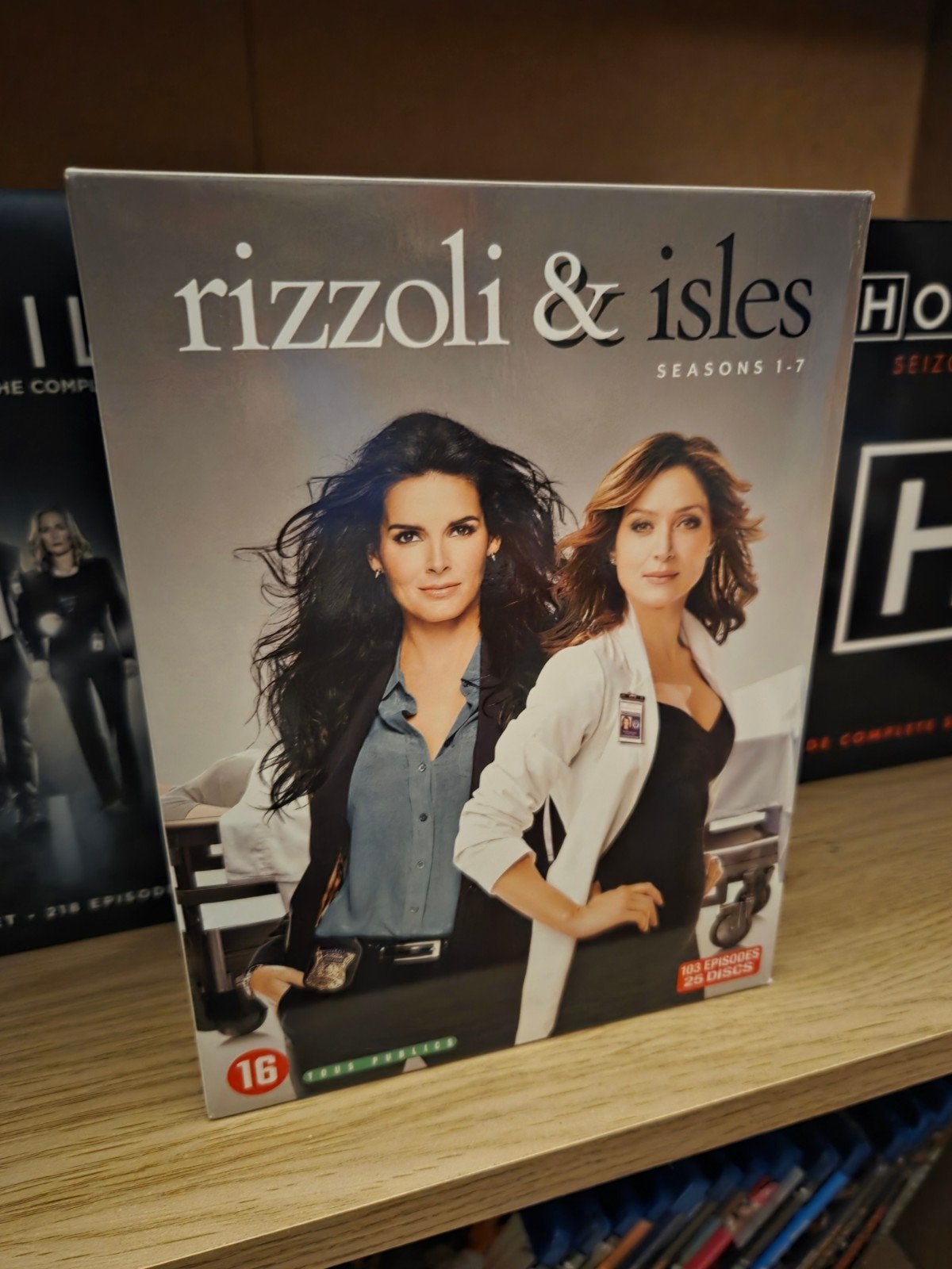✅ Rizzoli & Isles - Complete Collection (DVD), Ophalen, Engels, Nederlands, Zo goed als nieuw