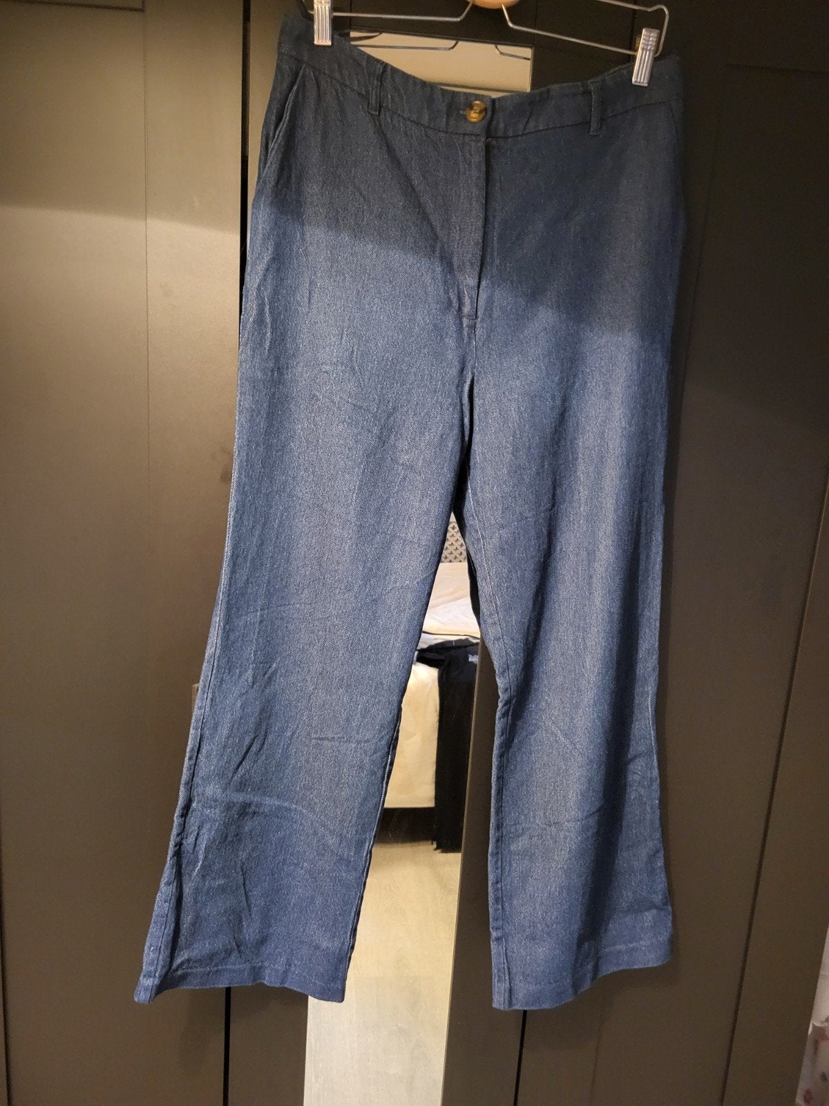 Mooie jeans King Louie, Kleding | Dames, Broeken en Pantalons, Blauw, Maat 42/44 (L), Ophalen of Verzenden, Zo goed als nieuw