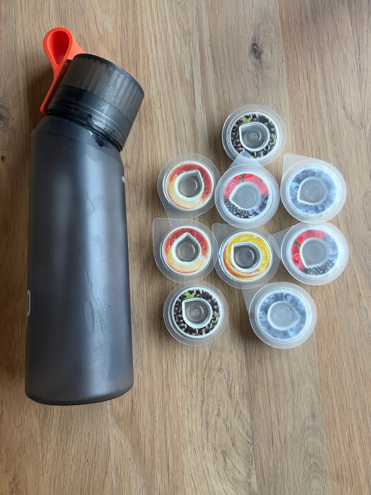 Air Up drinkfles met 8 pods - Zo goed als nieuw, Ophalen of Verzenden, Zo goed als nieuw