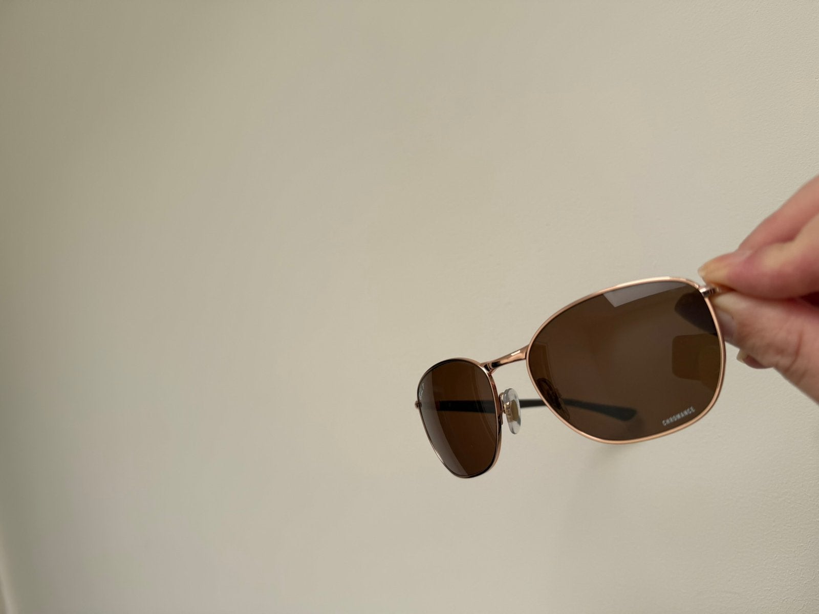 Ray-ban polarized zonnenbril bril RB3702 chromance zgan, Ophalen of Verzenden, Zo goed als nieuw, Bril, Ray-Ban