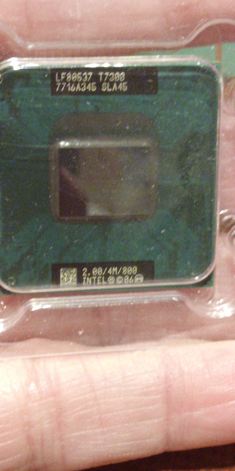 Intel Core 2 Duo T7300 Processor - 2.00GHz, 4MB Cache, Socket P (mPGA478MN), Gebruikt, Intel Core 2 Duo T7300, 2-core