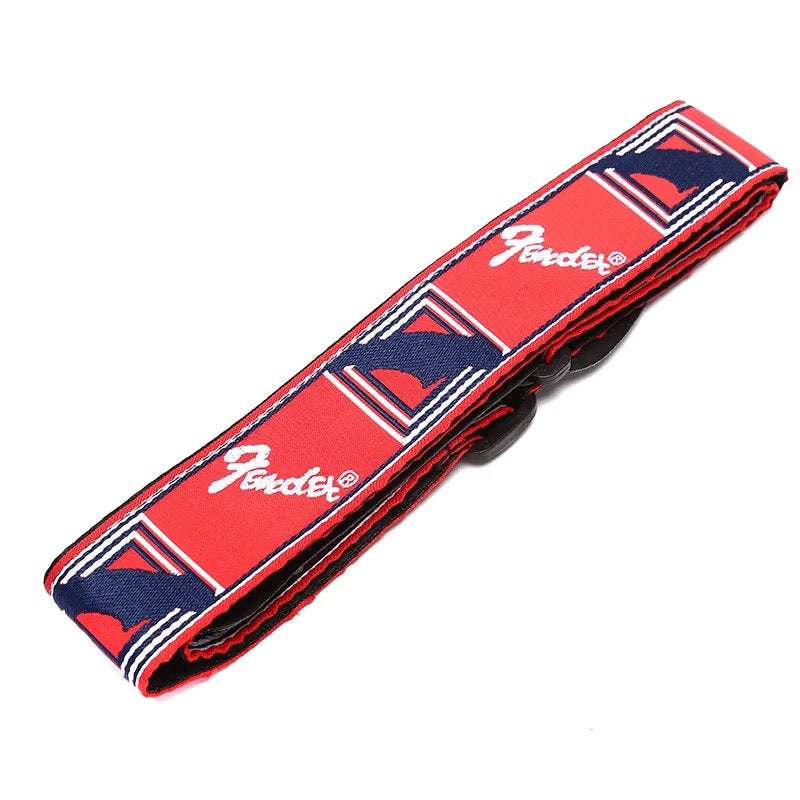 F3nder copy gitaar basriem strap – red, Moku Custom Guitars, Nieuw, 4613CB, Ophalen of Verzenden