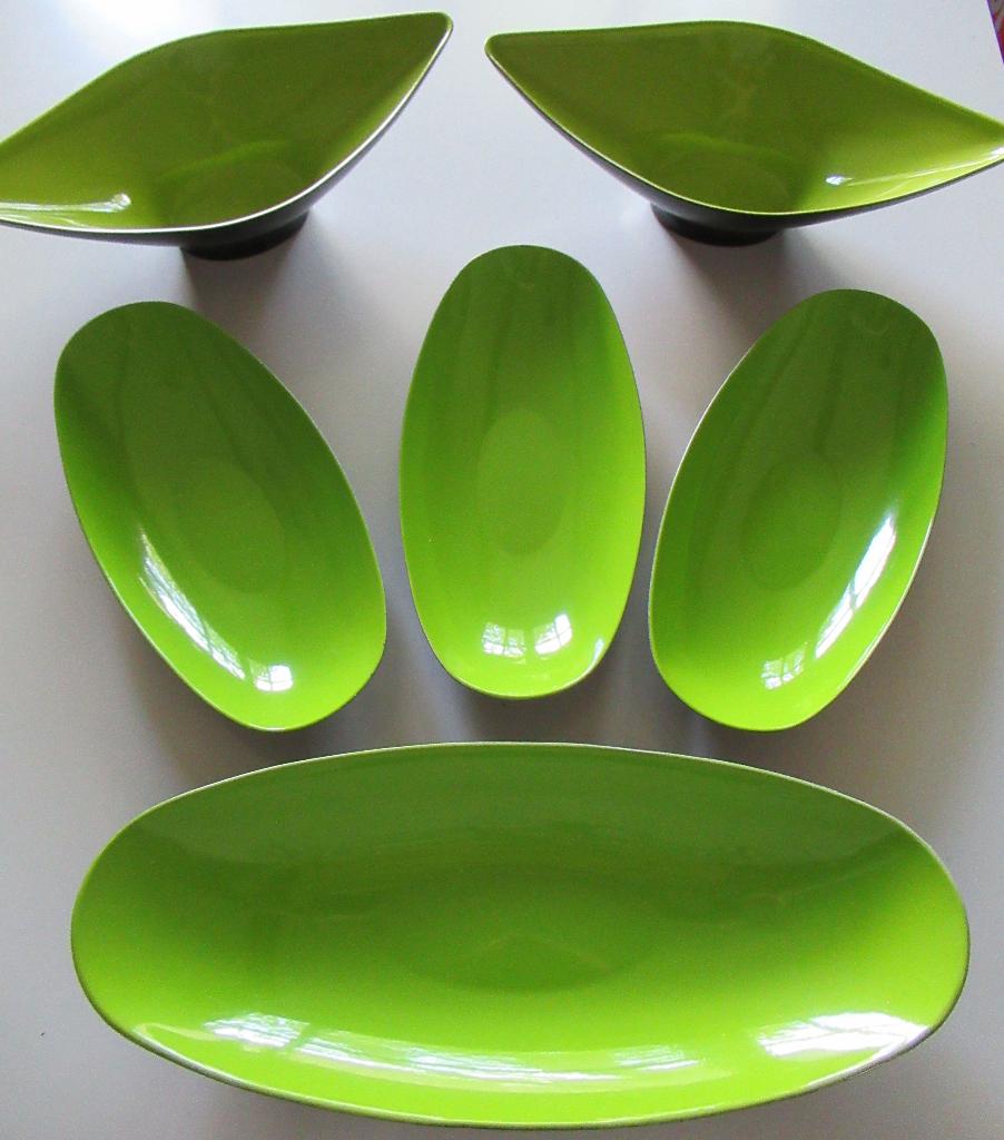 Supermooie set Hard Plastic plate 6 stuks, Ophalen, Zo goed als nieuw, Overige materialen, Schaal of Schalen