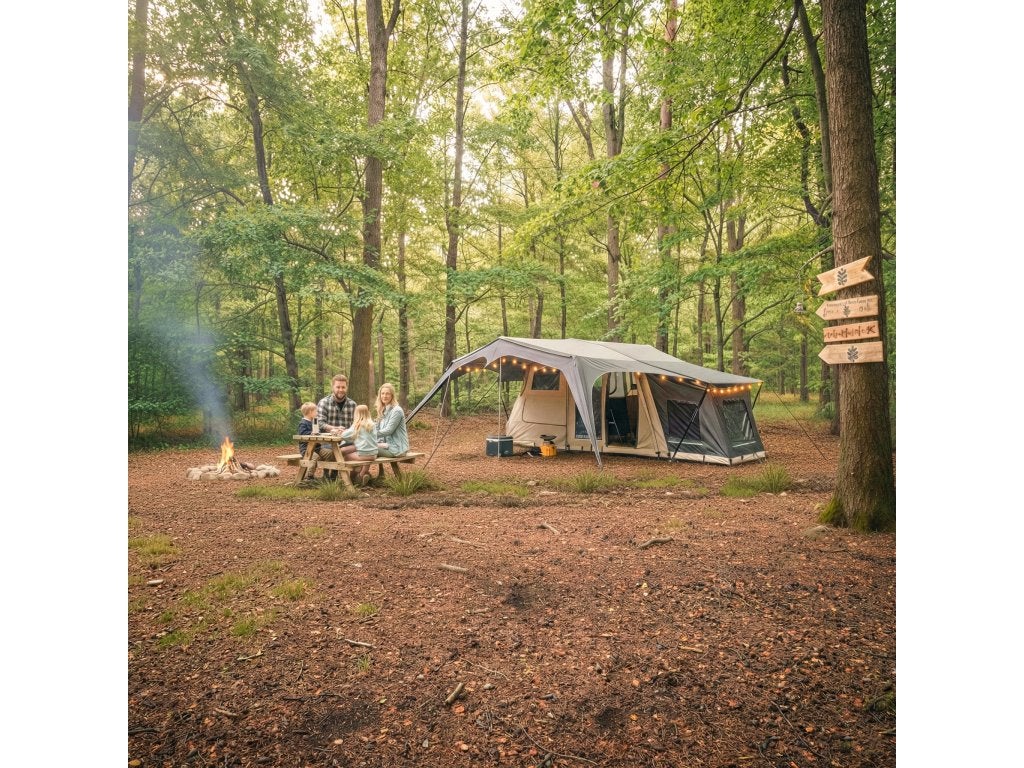 Campooz Lazy Jack, Caravans en Kamperen, Vouwwagens, Campooz