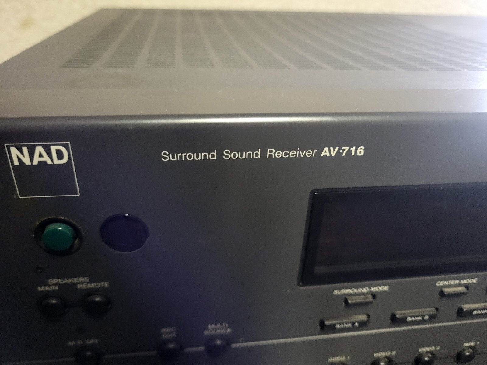 NAD AV-716 Surround Sound Receiver met afstandsbediening, Ophalen, Zo goed als nieuw, Overige merken