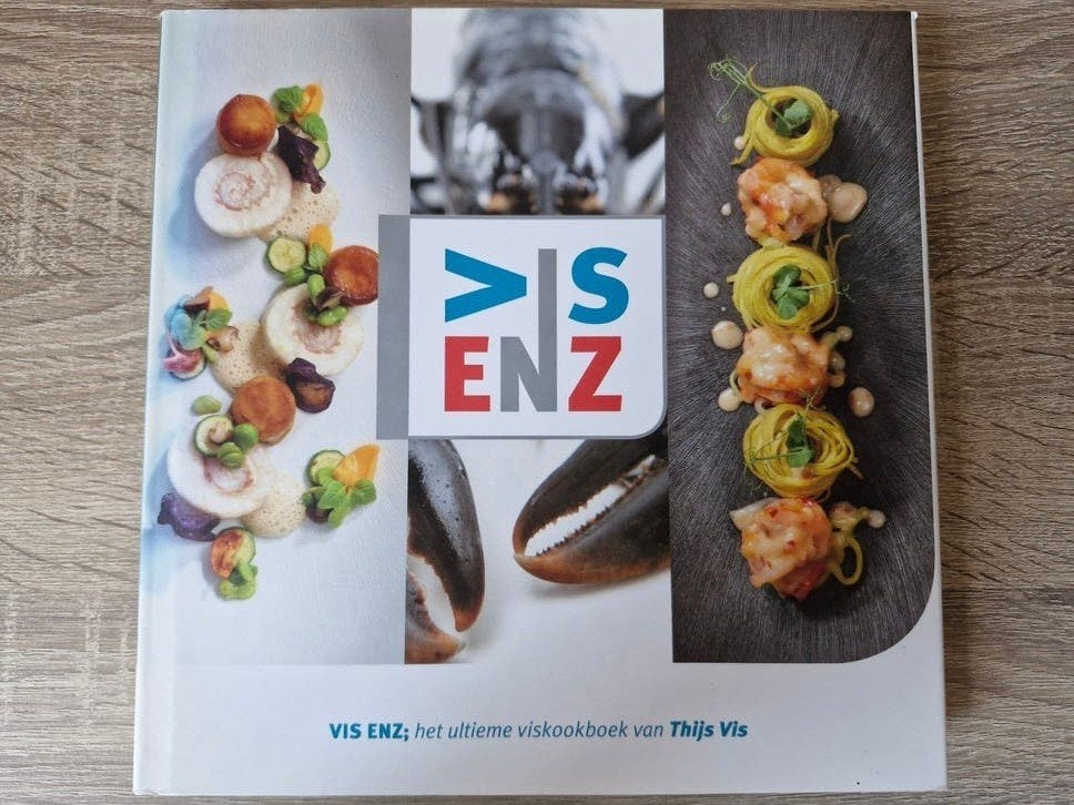 VIS ENZ: Het ultieme viskookboek van Thijs Vis, Voorgerechten en Soepen, Thijs Vis, Ophalen of Verzenden, Zo goed als nieuw