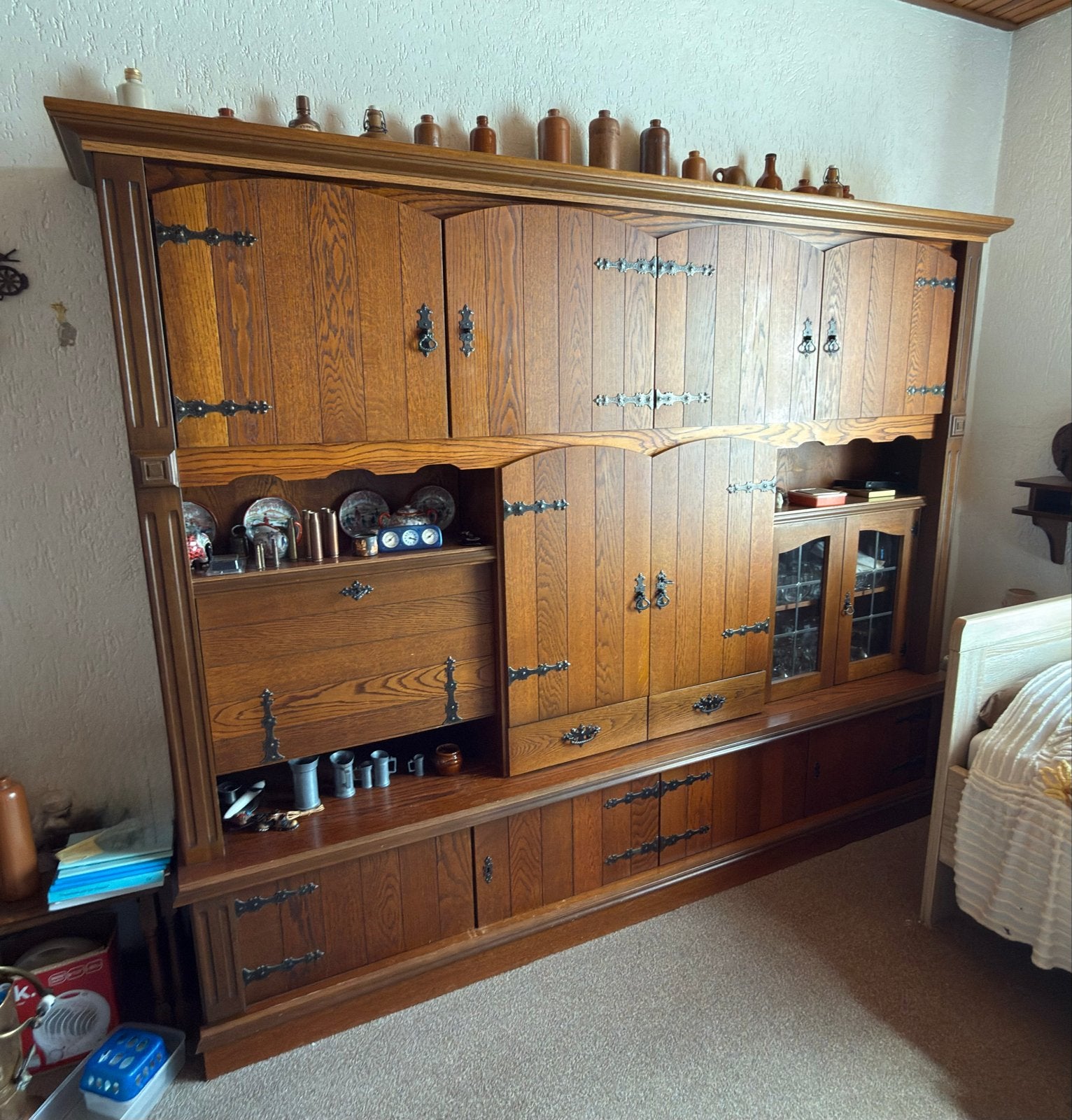 Mooie oude eiken kast - Landelijke stijl, Ophalen