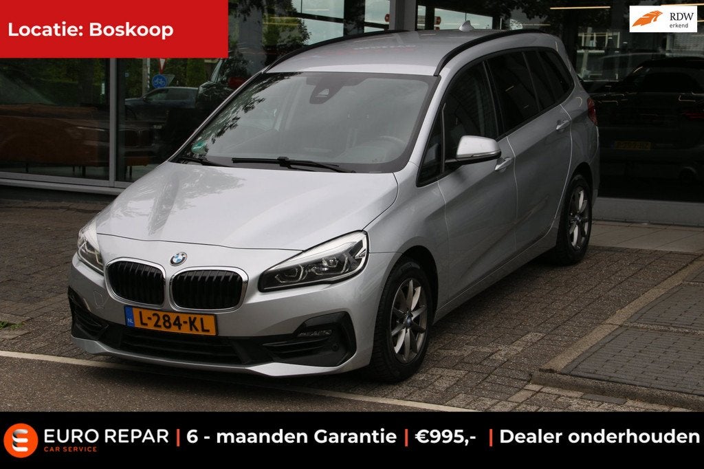 BMW 2-serie Gran Tourer 218i Executive 7PERS DEALER ONDH TRE, Gebruikt, Euro 6, 2-Serie Gran Tourer, Bedrijf