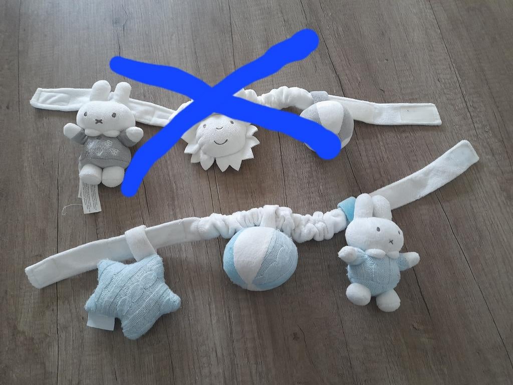 Wagenspanner Nijntje, Ophalen, Zo goed als nieuw, Konijn