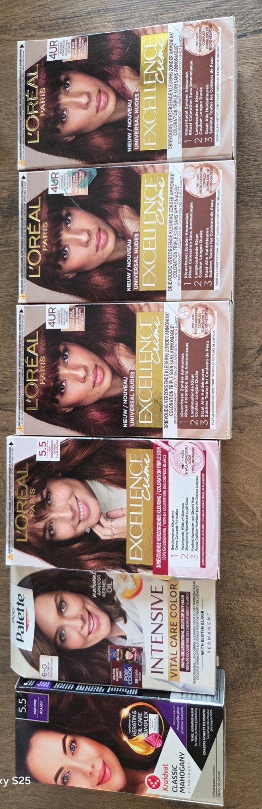 L'Oréal Excellence & Poly Palette Haarverf Diverse Kleuren, Ophalen of Verzenden, Nieuw, Overige typen