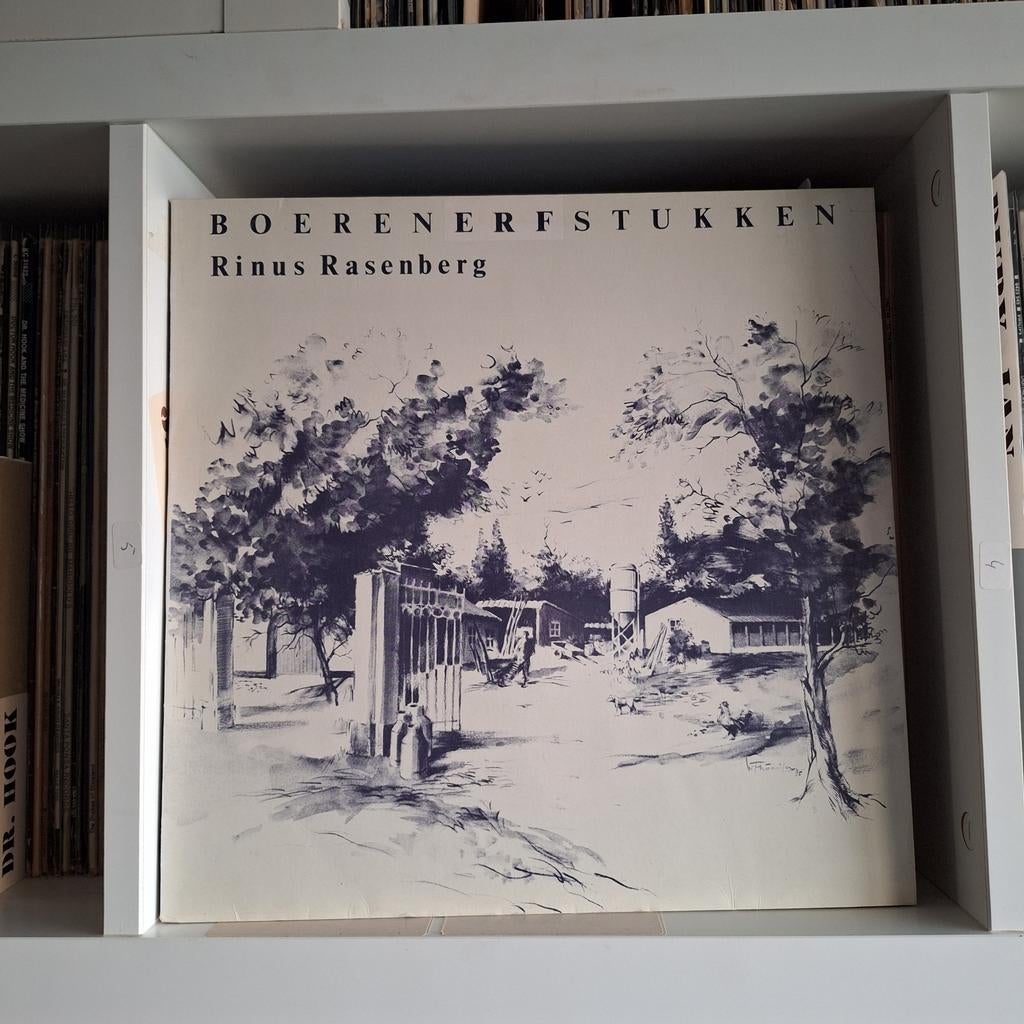 Rinus Rasenberg - Boerenerfstukken LP (1977), Cd's en Dvd's, Ophalen of Verzenden, 1970 - 1979, Gebruikt, 12 inch