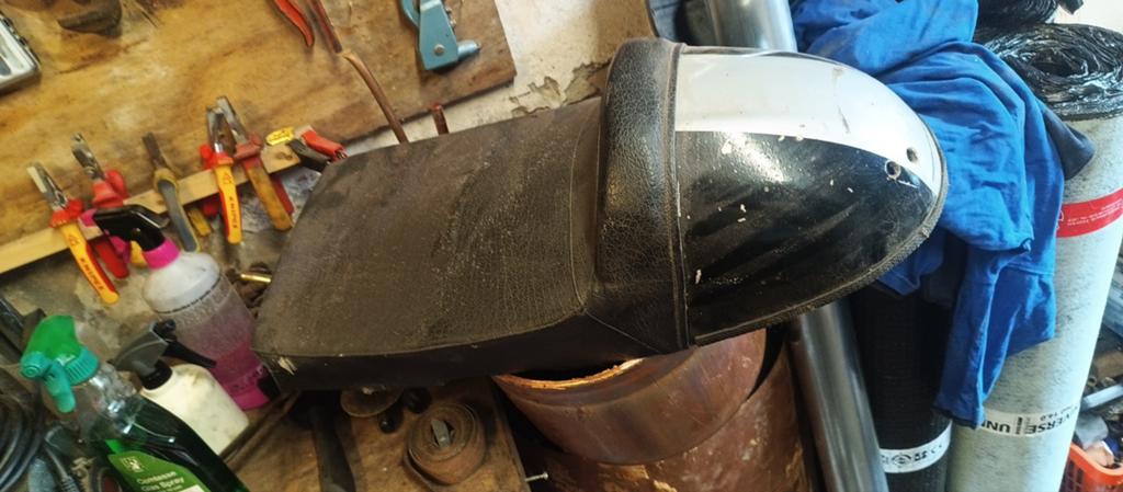 Cafe racer zadel, Ophalen of Verzenden, Gebruikt, Zadel