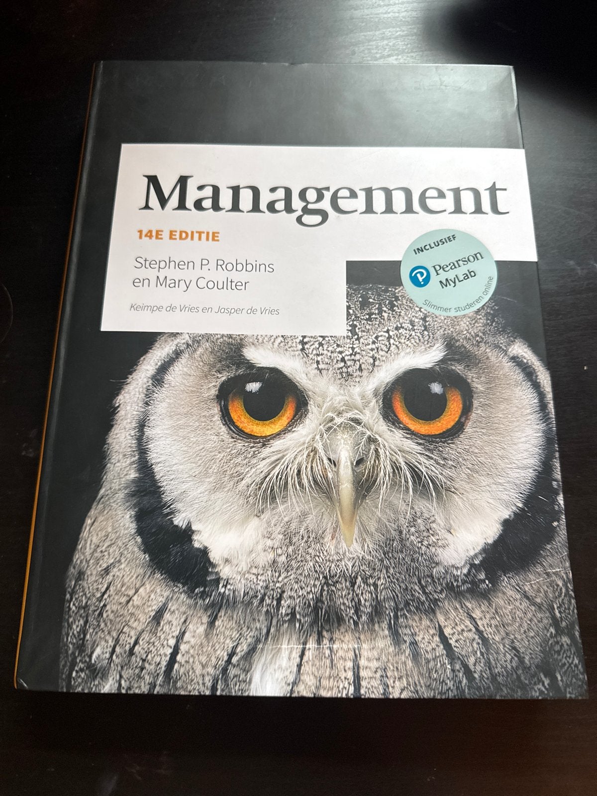 Management 14e editie - Stephen P. Robbins & Mary Coulter, Verzenden, Gamma, Zo goed als nieuw, HBO