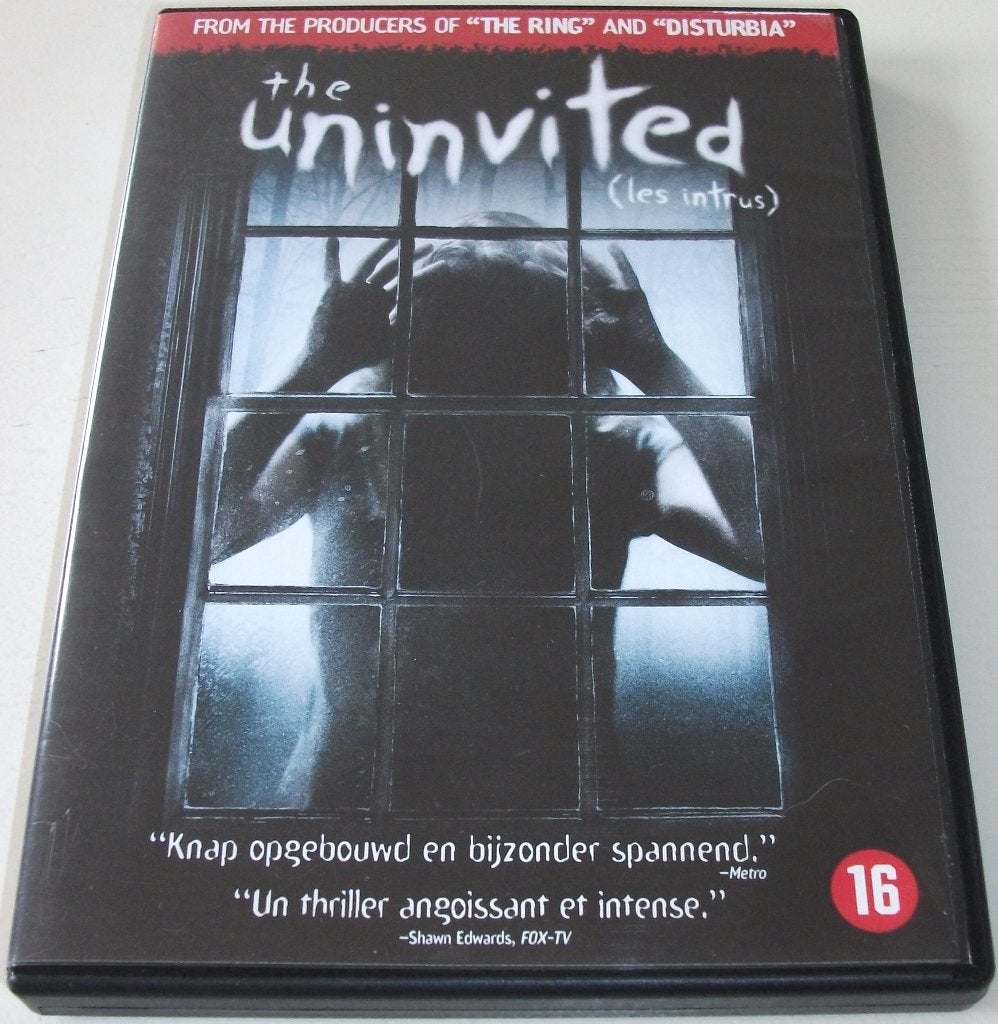 Dvd *** UNINVITED *** Spookachtige visioenen..., Cd's en Dvd's, Bonusmateriaal, Vanaf 16 jaar, Nederlands, Ophalen of Verzenden