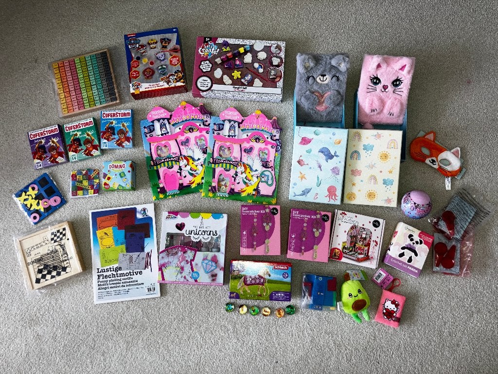 Speelgoed, knutsel en gezelschap spel pakket NIEUW!!, Ophalen of Verzenden, Nieuw, Beschrijfbaar, Knutselwerk