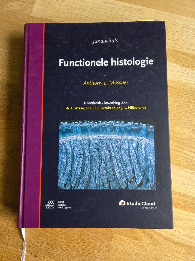 Junqueira's Functionele Histologie, Boeken, Ophalen of Verzenden, Bohn Stafleu van Loghum, Beta, WO