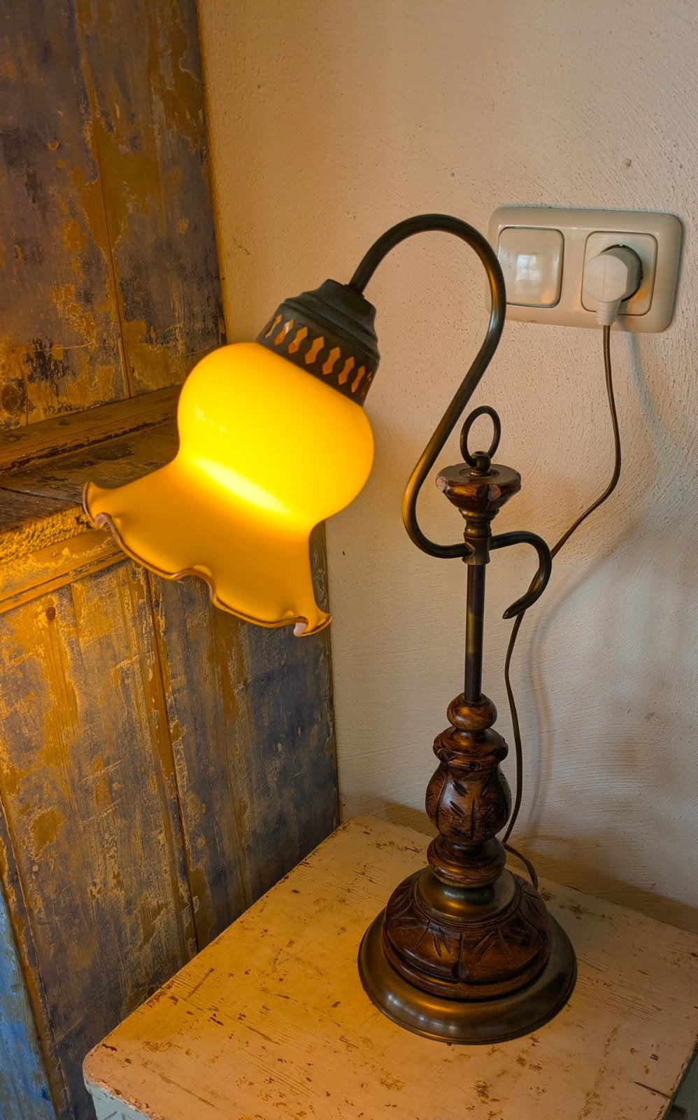 Foto 4 van vintage tafellamp