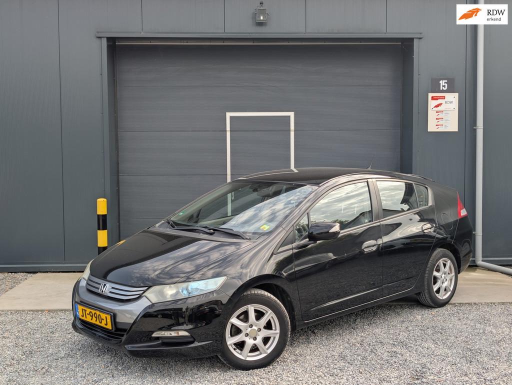 Honda Insight 1.3 Comfort-leer, Auto's, Honda, Euro 5, Gebruikt, Zwart, 4 cilinders