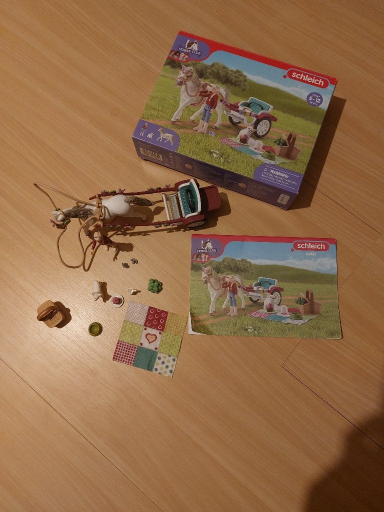 Schleich Horses 42467 - Koets voor paardenshow, Ophalen of Verzenden, Zo goed als nieuw